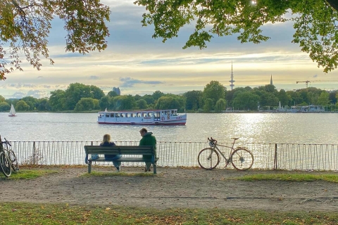 Hambourg : Tour à vélo de 3 heures autour du lac Alster extérieur