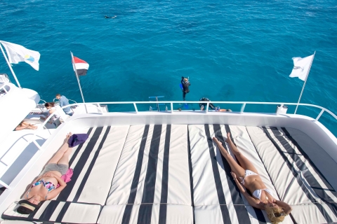 Crucero por Ras Mohammed y la Isla BlancaRas Mohammed y la isla blanca con snorkel Crucero