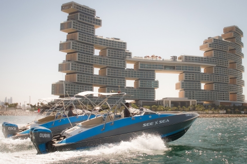 Prywatny rejs po Dubai Marina i zwiedzanie Palmy DżamiryPrywatna 90-minutowa wycieczka po Dubaju w luksusowej łodzi