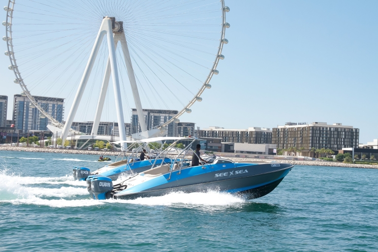 Prywatny rejs po Dubai Marina i zwiedzanie Palmy DżamiryPrywatna 90-minutowa wycieczka po Dubaju w luksusowej łodzi