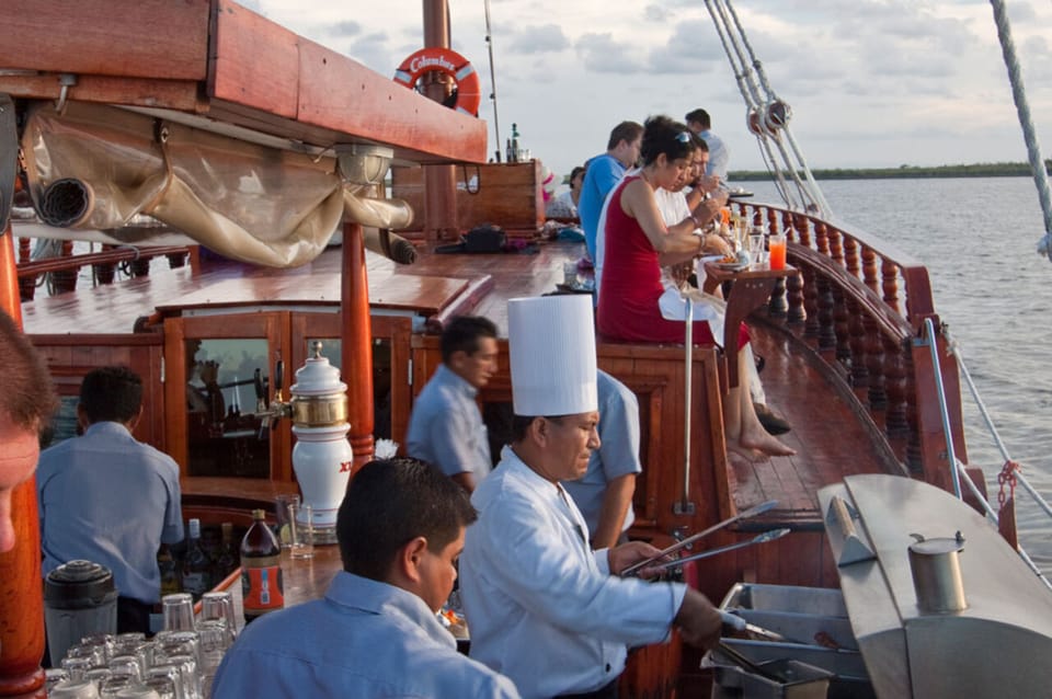 Romantic Sunset Lobster Dinner Cruise in Cancun GetYourGuide