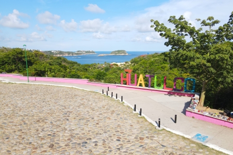 Huatulco: City tour, Sunset at the viewpoints