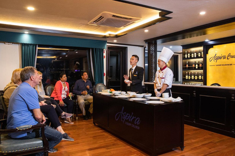 Hanoi: 2-Day Ha Long, Lan Ha 5-Star Cruise w/ Balcony Cabin Bay Light Suite with private balcony and bathtub (1st floor)