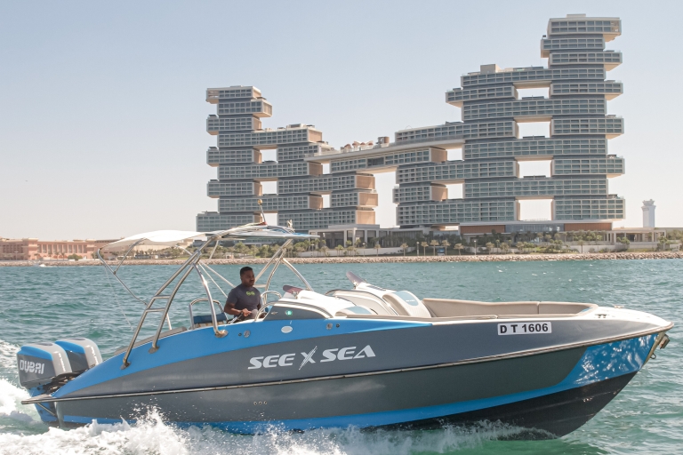 Dubai: luxe privé-boottochtDubai: luxe privé-boottocht van 90 minuten