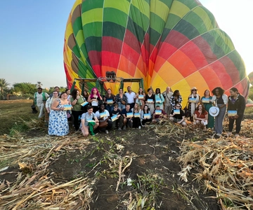 Luxor: West Bank Hot Air Balloon Ride with Hotel Pickup