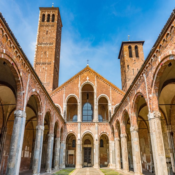 Mailand: Basilica di Sant`Ambrogio und Altstadt ...