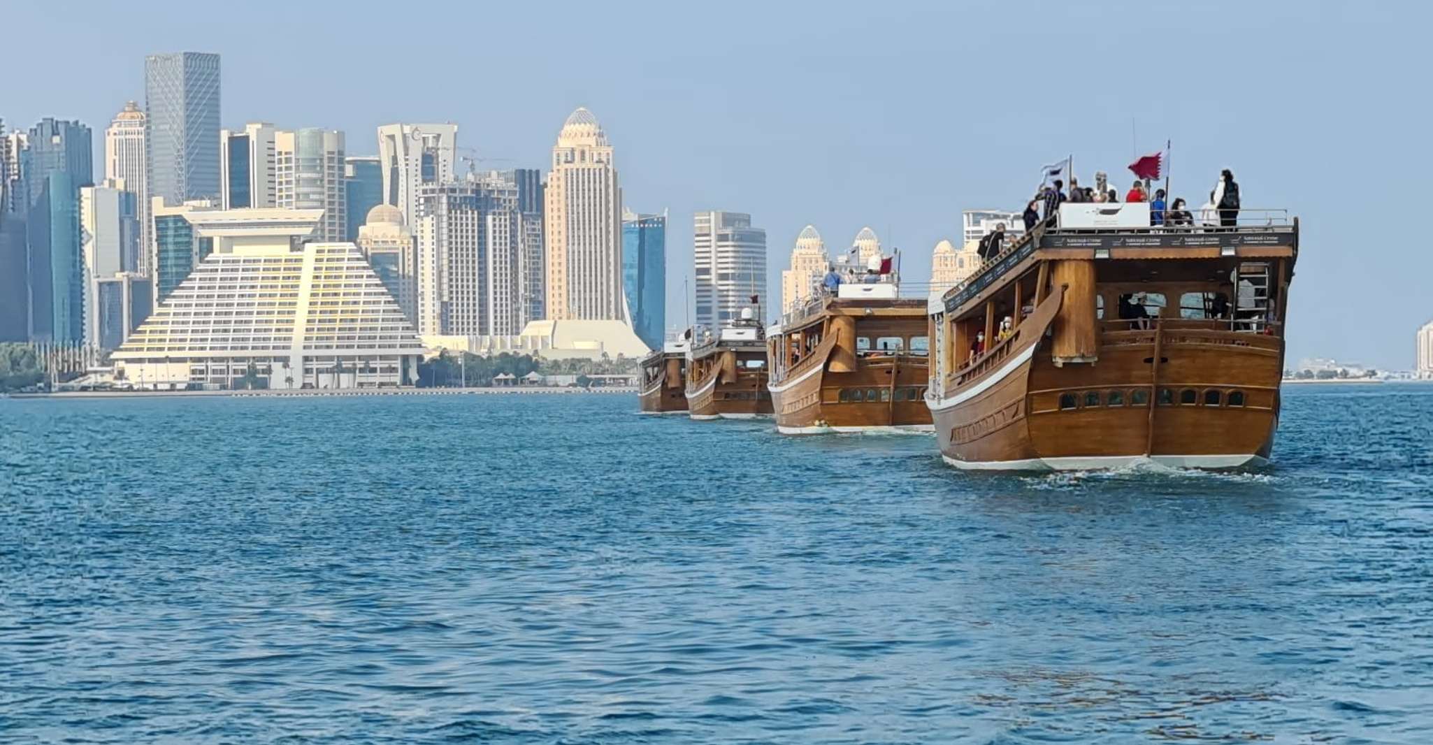 Qatar, Doha Sightseeing Cruise Onboard an Arabic Dhow Boat - Housity