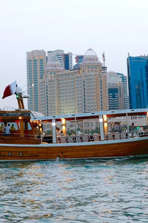 Qatar Doha Sightseeing Cruise Onboard an Arabic Dhow Boat