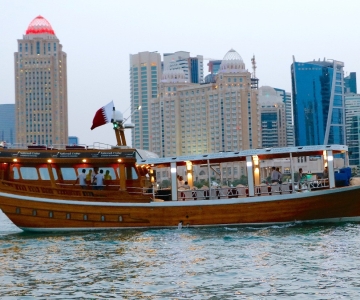 Qatar: crociera turistica di Doha a bordo di un sambuco arabo