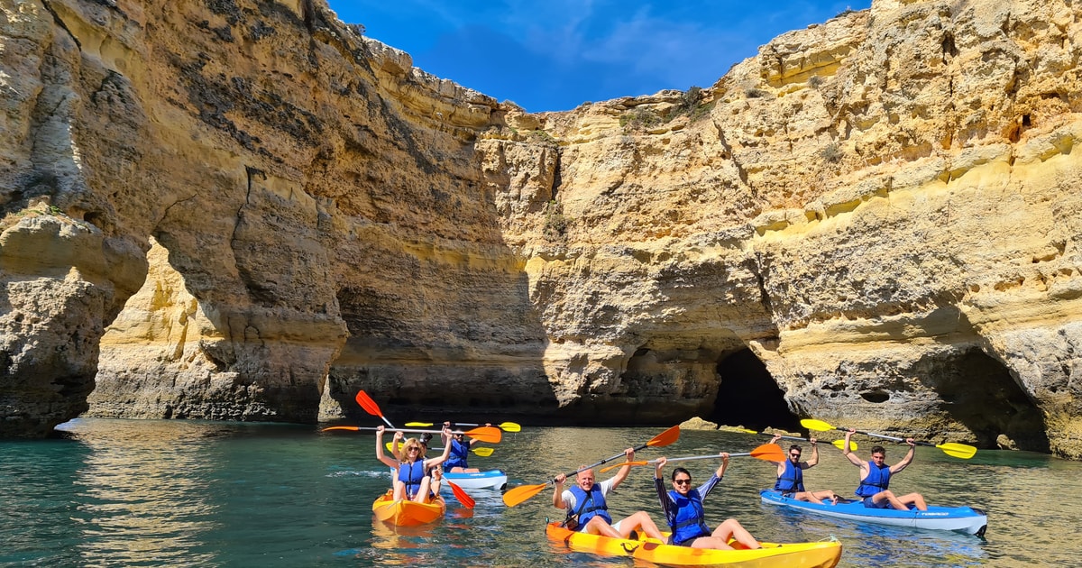 Benagil: Kayak Tour with Local Guide | GetYourGuide