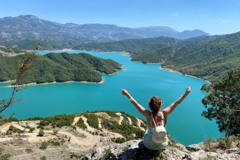 Tirana: Gamti-bergwandeling met uitzicht op het meer