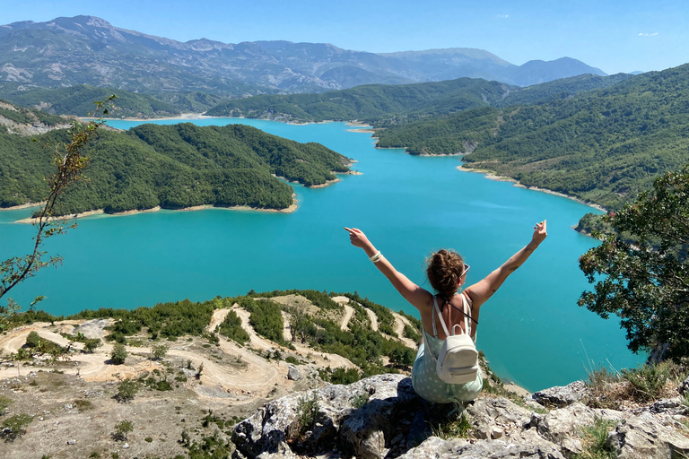 Tirana: Gamti Mountain Hike with Lake Views