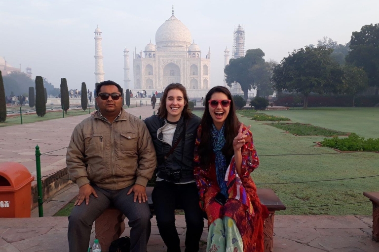 Desde Delhi - Viaje al Amanecer a Tajmahal, Fuerte de Agra y Baby Tajtodo incluido-coche,conductor,guía,entradas a monumentos y comida