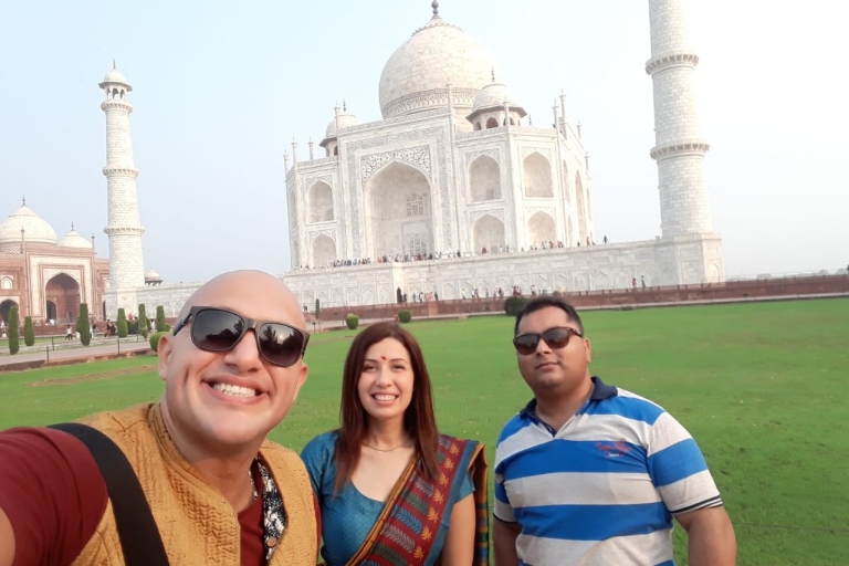 Desde Delhi - Viaje al Amanecer a Tajmahal, Fuerte de Agra y Baby Tajtodo incluido-coche,conductor,guía,entradas a monumentos y comida