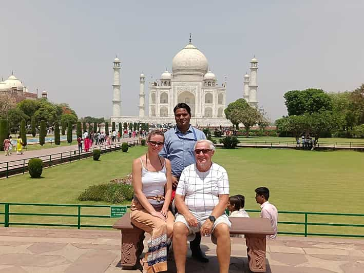 From Delhi Taj Mahal Sunrise Agra Fort Baby Taj Day Tour Getyourguide