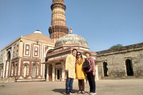Delhi: visite privée de Old et New Delhi avec déjeuner en optionTout compris avec frais de monument et déjeuner