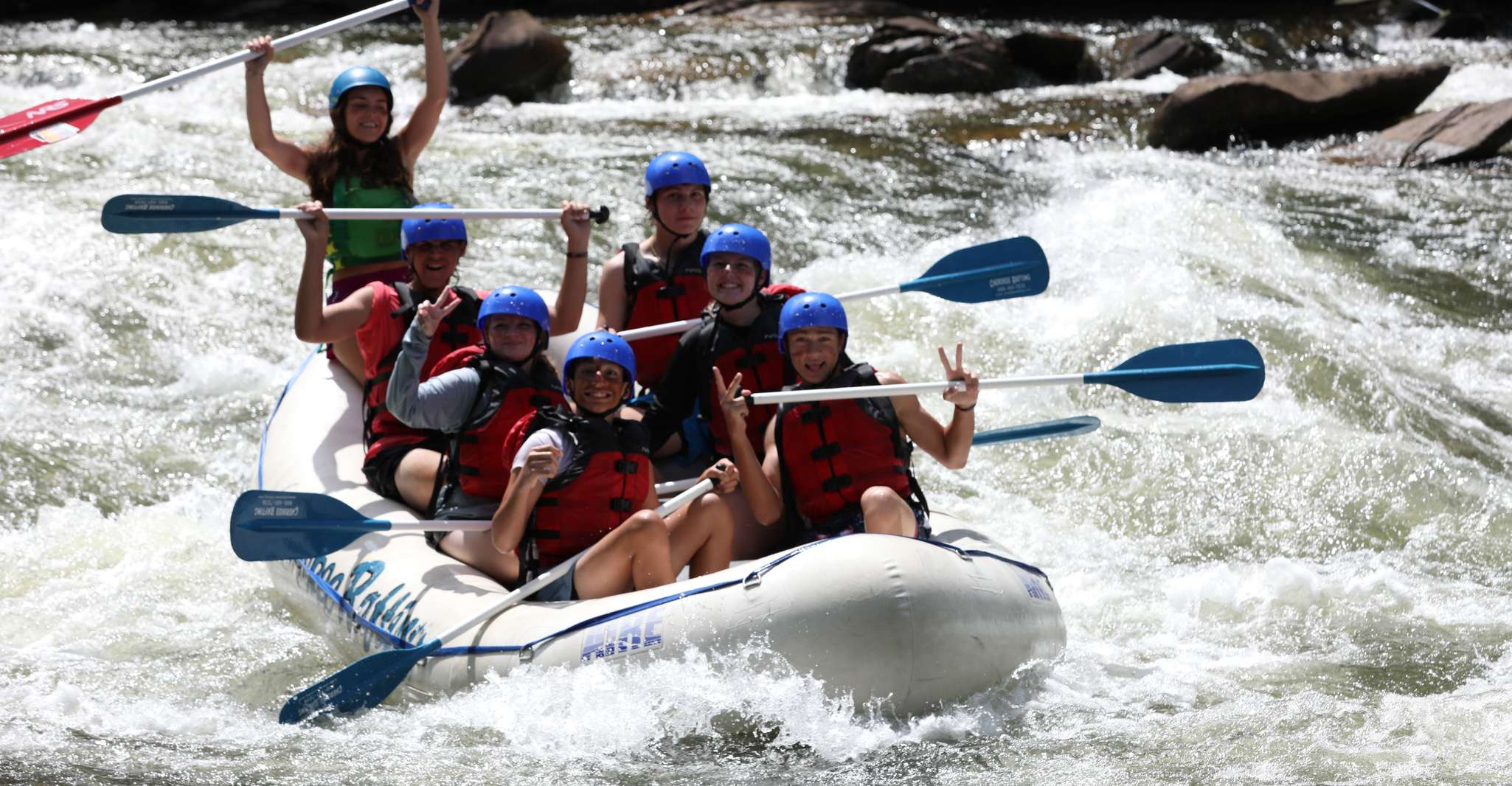 Viagem de rafting de água branca de Ocoee do rio cheio com almoço catered - Hizvo