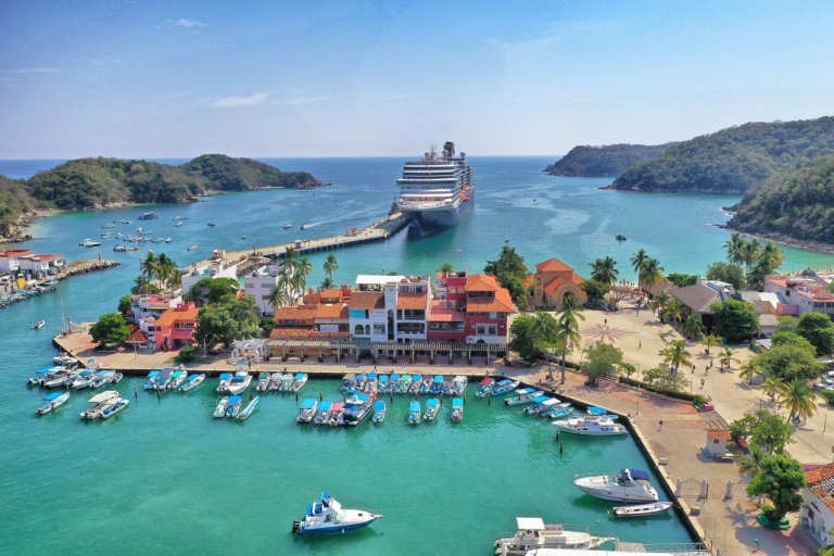 Huatulco: City tour, Sunset at the viewpoints
