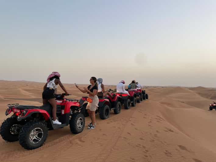 Dubai: ATV Quad Bike Rental with Desert Camp Experience | GetYourGuide