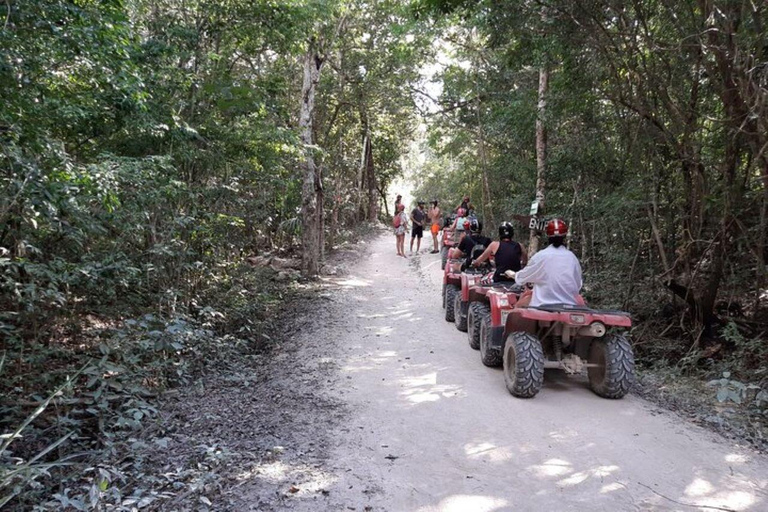 Cenoty i stanowisko archeologiczne w Tulum w ATV