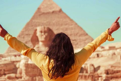 Sharm El Sheikh: gita di un giorno all'altopiano di Giza e al Museo Egizio