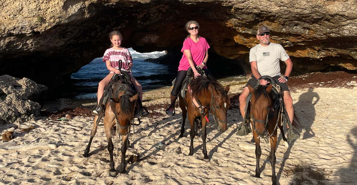 Aruba: Horseback Ride Tour to Wariruri Beach | GetYourGuide