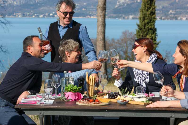 Lazise: Guided Wine Tour with Lake Views at a Historic Villa