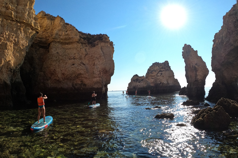 Excursión en SUP a las cuevas de Ponta da Piedade, Lagos