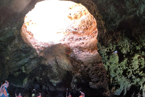 Excursión en SUP a las cuevas de Ponta da Piedade, Lagos