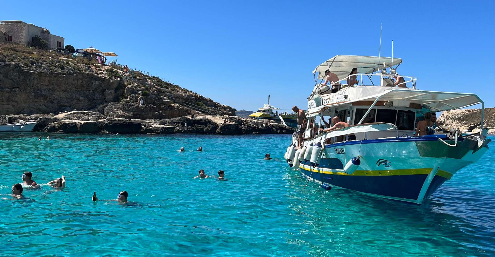 Malta, Comino, Blue Lagoon, Crystal Lagoon and Caves Cruise - Housity