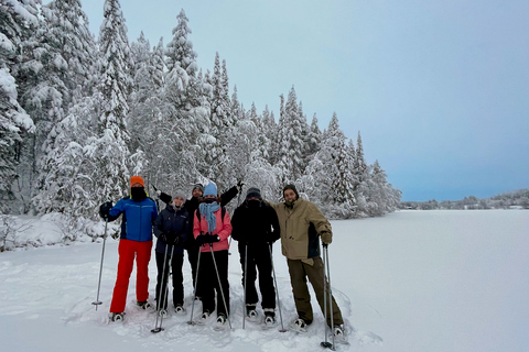 Raquetas de nieve en Levi