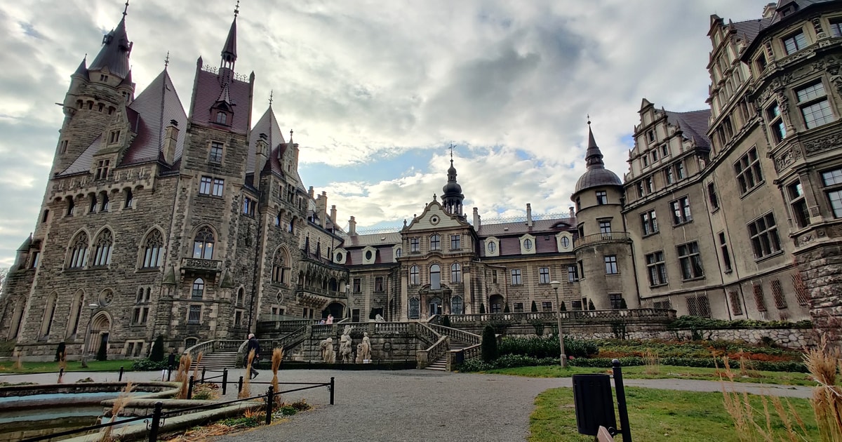 guided tour of Moszna Castle