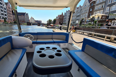 Gdańsk: Passeio turístico em EcoCruise pelo centro histórico de Gdansk