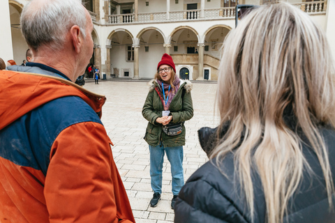 Cracovie : visite guidée de la colline du WawelVisite de groupe en anglais