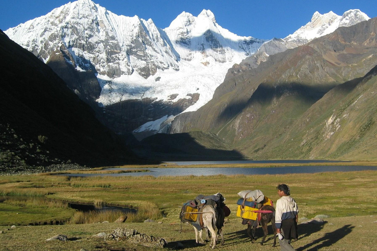 From Huaraz: 8-Day Huayhuash Trek with Guide and Camping