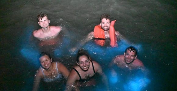 From Montego Bay: Luminous Lagoon Boat Tour with Transfer