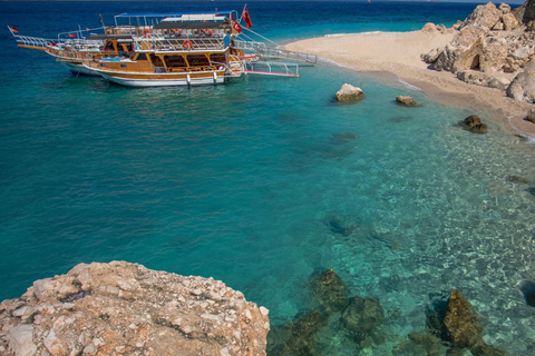 From Antalya or Side: Suluada Island Boat Trip with LunchTrip from Antalya Area