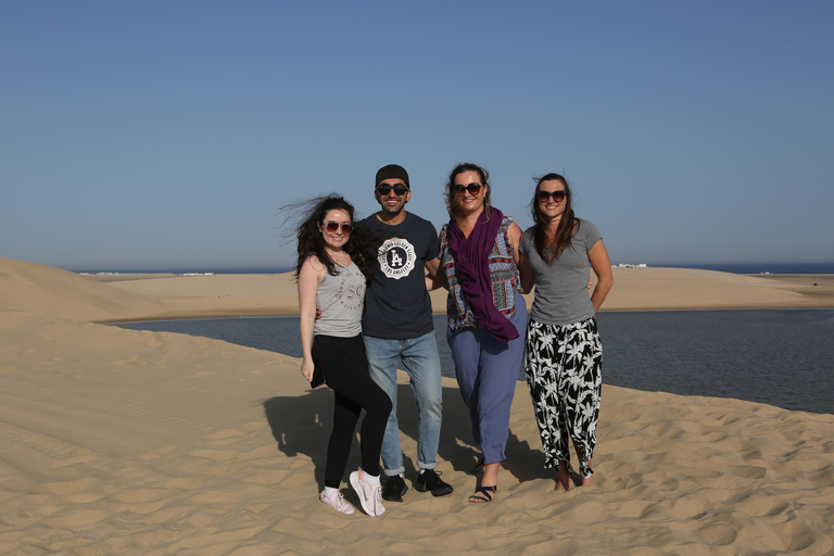 DOHA : Safari dans le désert avec balade à dos de chameau, planche de sable et visite de souks