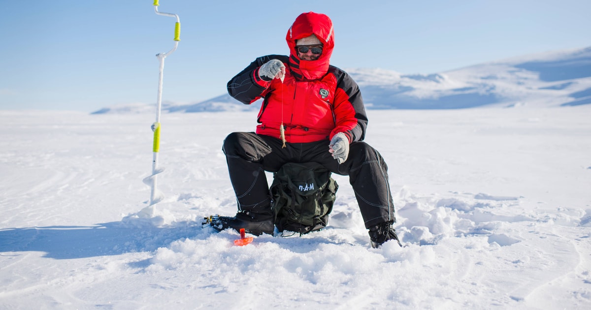 ICE FISHING experience GetYourGuide