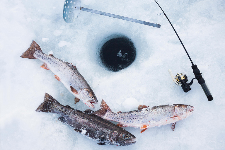 Expérience de la pêche sur glace