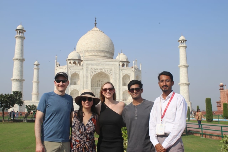 Sunrise Taj Mahal , Agra Fort ,Baby Taj by Car from Delhi. From Delhi day Trip to Agra