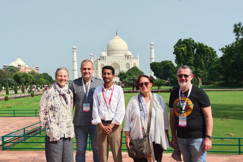 De Délhi: Sunrise Taj Mahal, Agra Fort Tour com tudo incluídoPacote Tudo Incluído