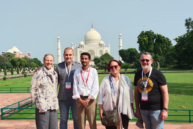 De Délhi: Sunrise Taj Mahal, Agra Fort Tour com tudo incluídoPacote Tudo Incluído