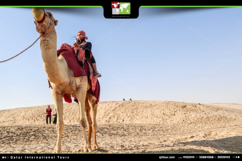 Prywatna półdniowa wycieczka safari po pustyni + przejażdżka na wielbłądzie