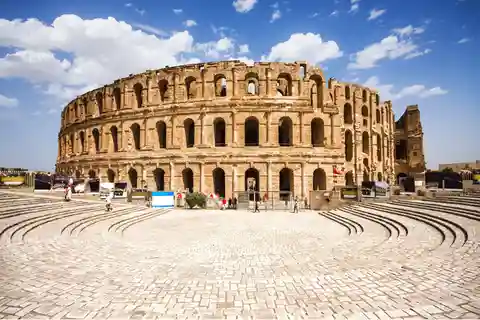 Au départ de Sousse : Visite d'une demi-journée de l'amphithéâtre d'El Jem (privée)