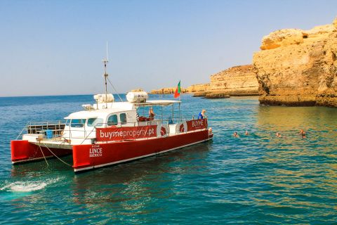 Quarteira: tour delle scogliere della costa dell'Algarve per gli amanti del tramonto a Galé