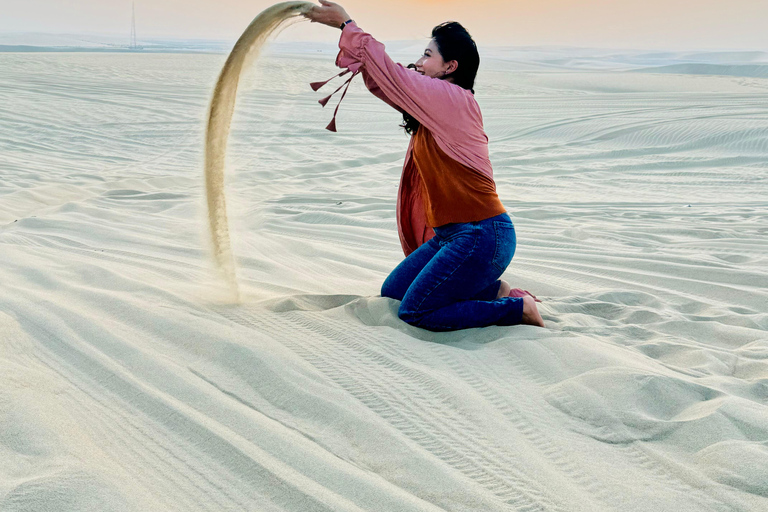 Desert Safari Qatar Camel Sandbording sunrise/sunset tour