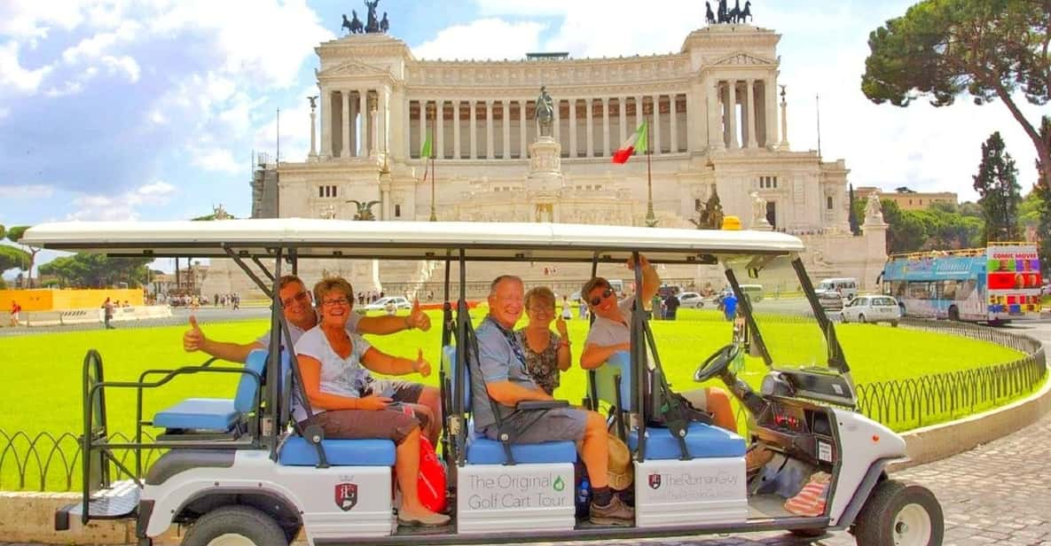 private golf cart tour of rome