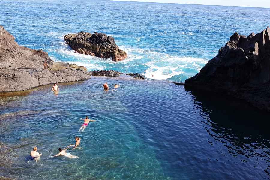 Madeira: Skywalk, Vulkanbecken von Porto Moniz & Fanal-Tour