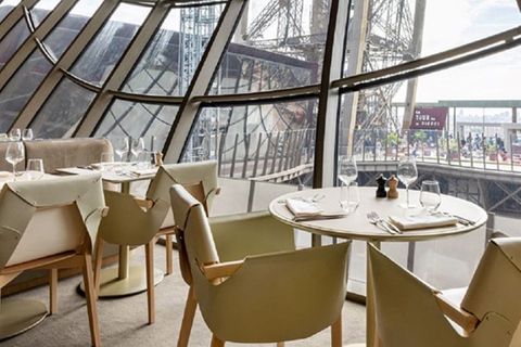 Paris: Eiffel Lunch, 2nd Floor or Summit Ticket & Cruise Eiffel Summit, Madame Brasserie Lunch at 1.30 PM & Cruise